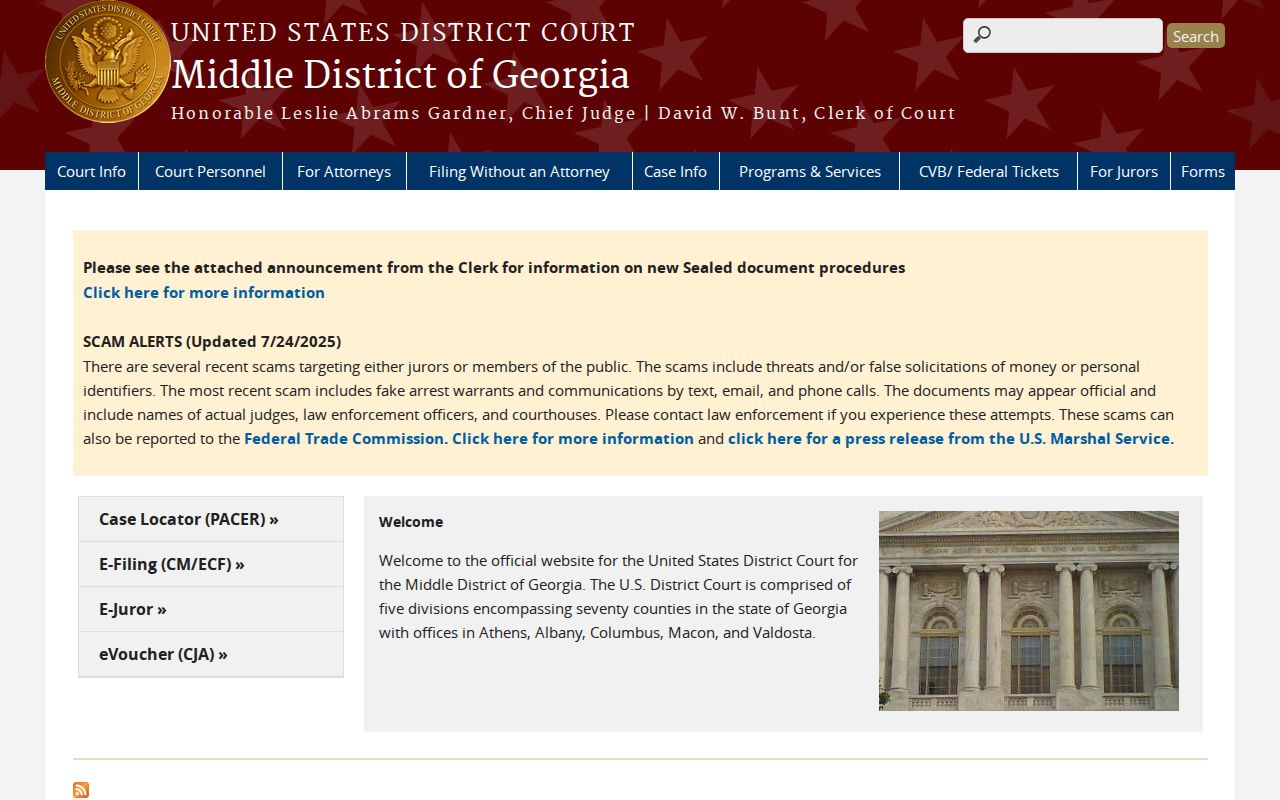 Calhoun County sex offender search and federal court jurisdiction